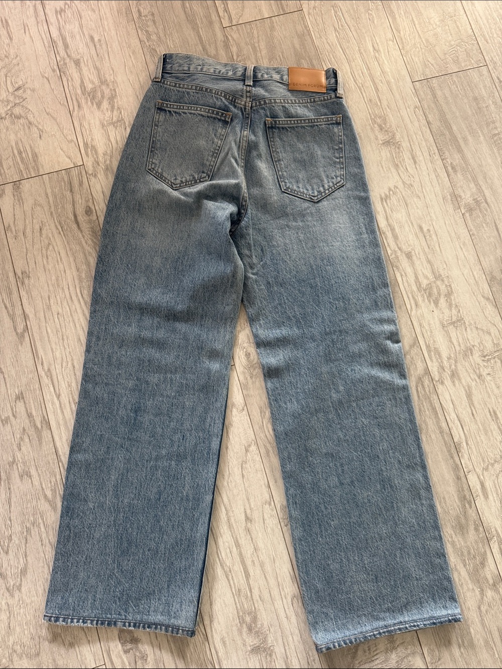 DENIM FORUM the Farrah rise wide size 25